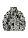 Sneakerhub Plush Cross Embroidered Lambswool Jacket - 1558 - sneakershuborg