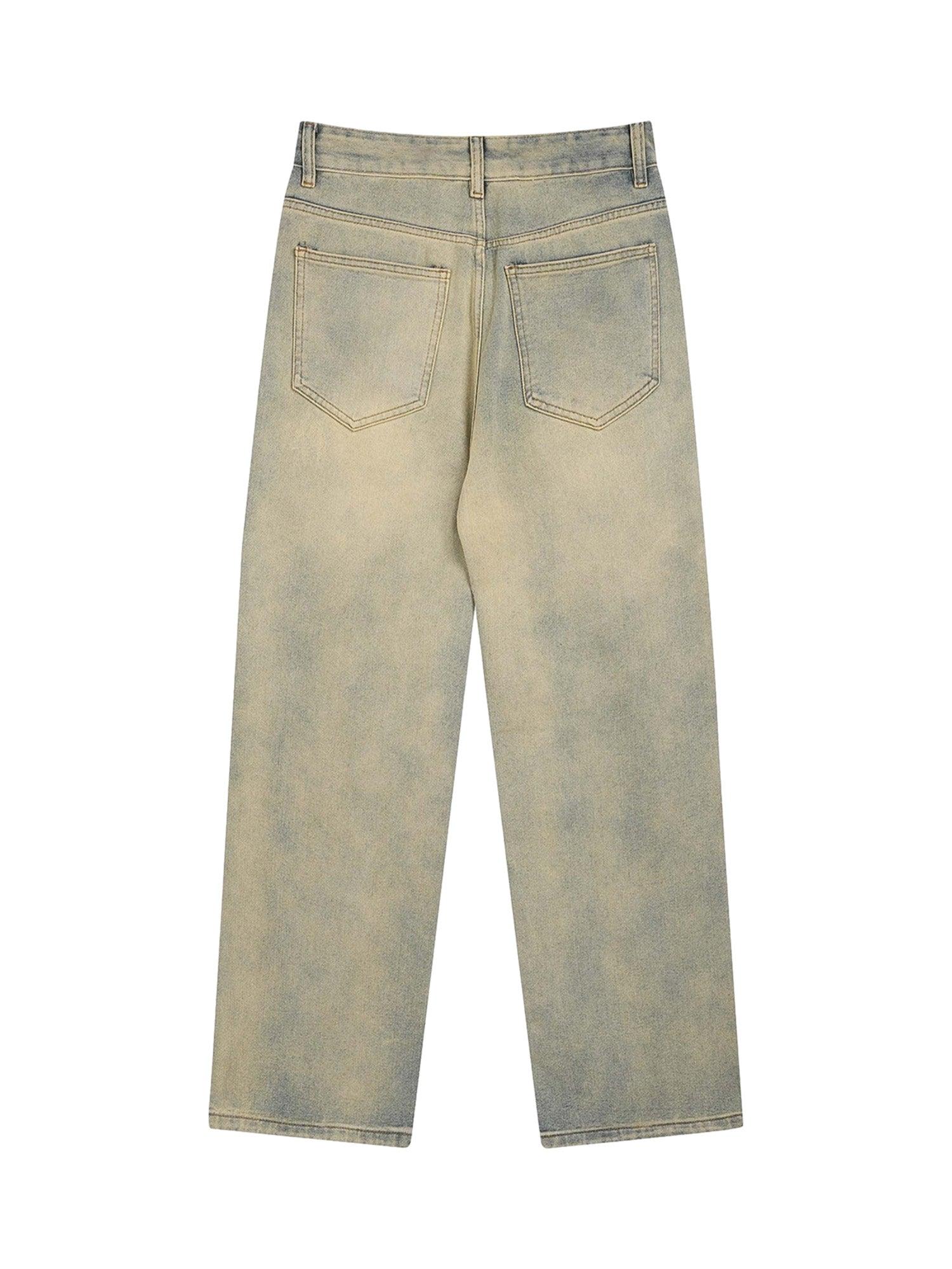 Sneakerhub American Embroidered Straight-leg Jeans - 1651 - sneakershuborg