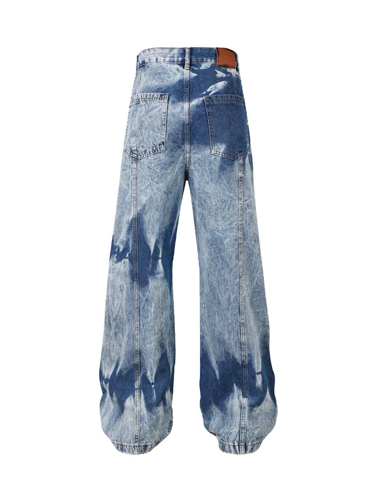 Sneakerhub High Street Washed Distressed Work Jeans - 2163 - sneakershuborg