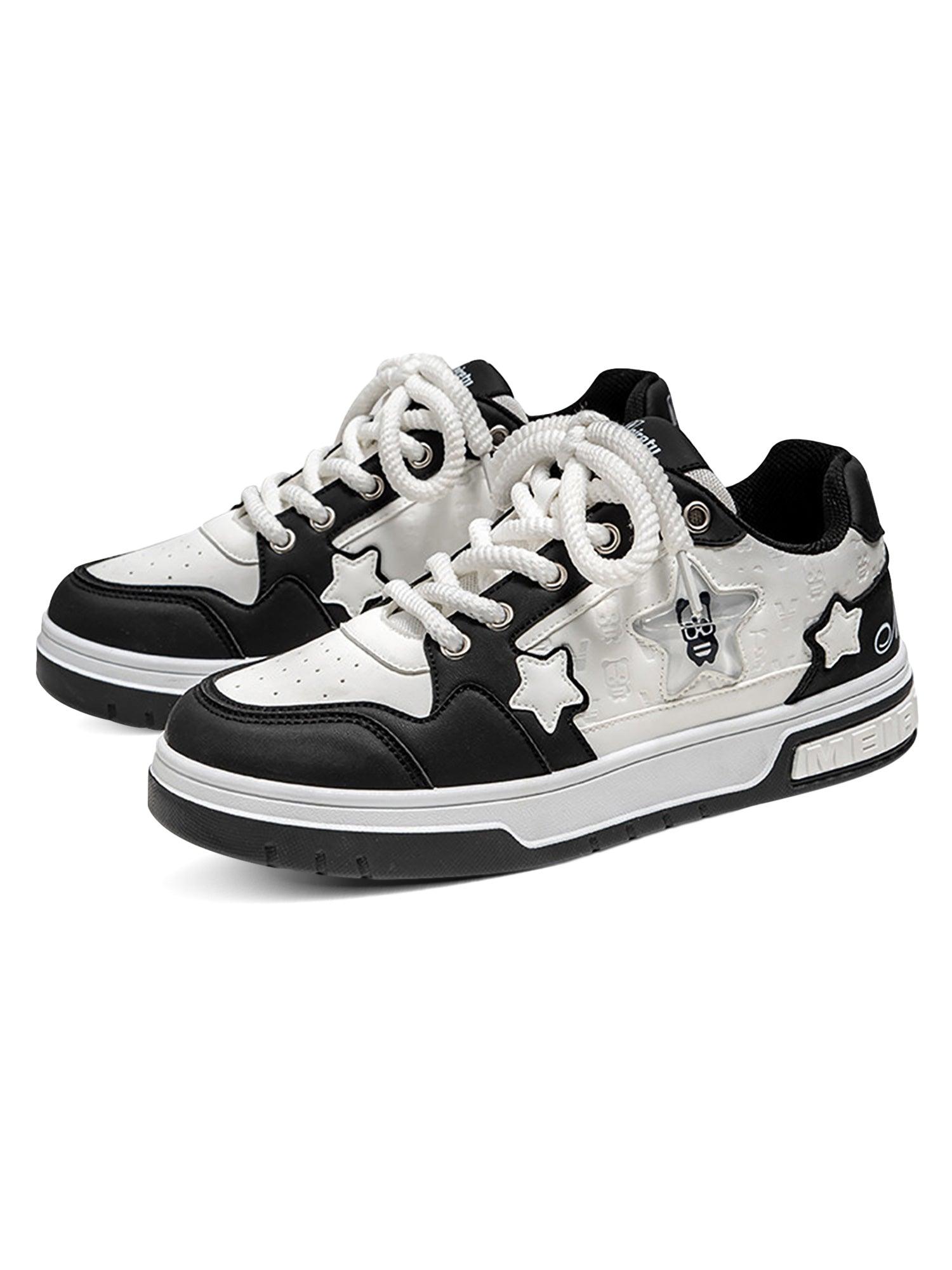 Star Chunky Retro Hip-Hop Sneakers - sneakershuborg