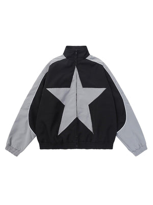 Sneakerhub Pentagram Embroidered Jacket - 1638 - sneakershuborg