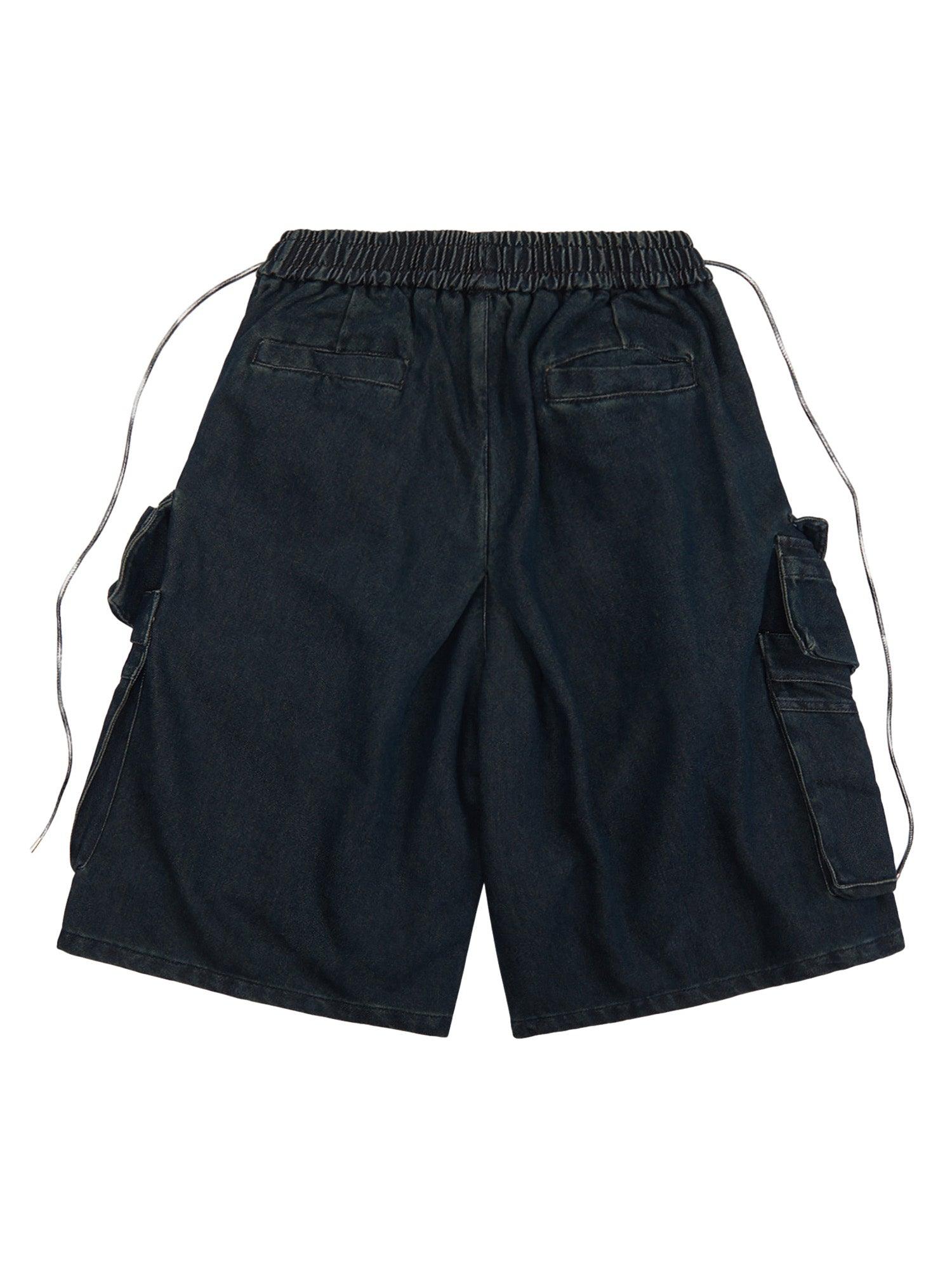 High Street Star Distressed Denim Jorts - sneakershuborg