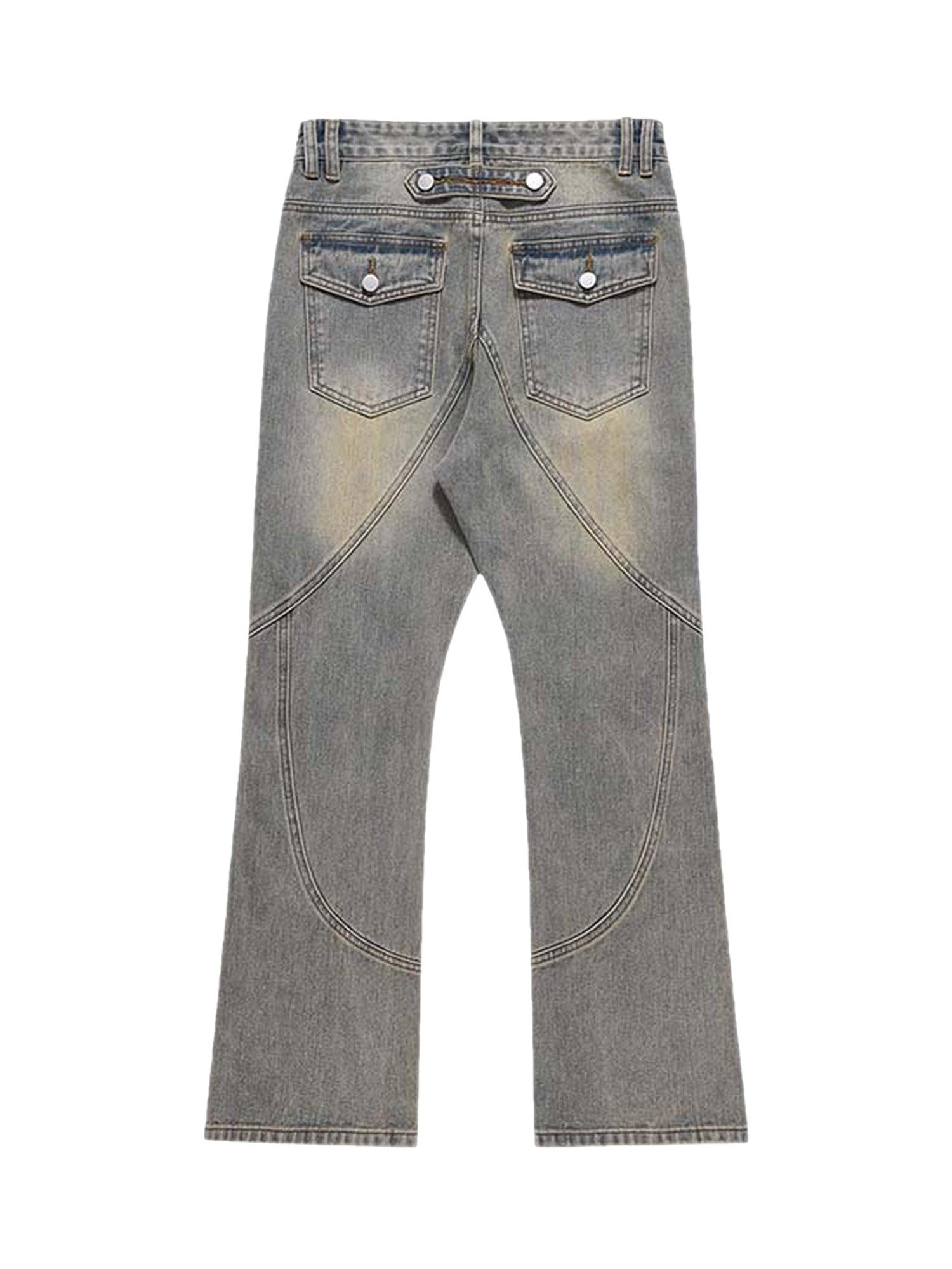 Sneakerhub Patchwork Stressed Jeans - sneakershuborg