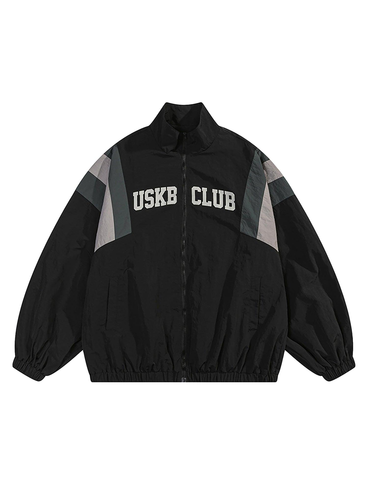 Sneakerhub Patchwork Contrasting Windbreaker Jacket - sneakershuborg