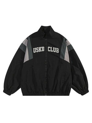 Sneakerhub Patchwork Contrasting Windbreaker Jacket - sneakershuborg