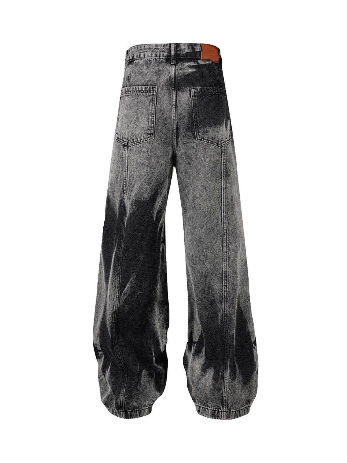 Sneakerhub High Street Washed Distressed Work Jeans - 2163 - sneakershuborg