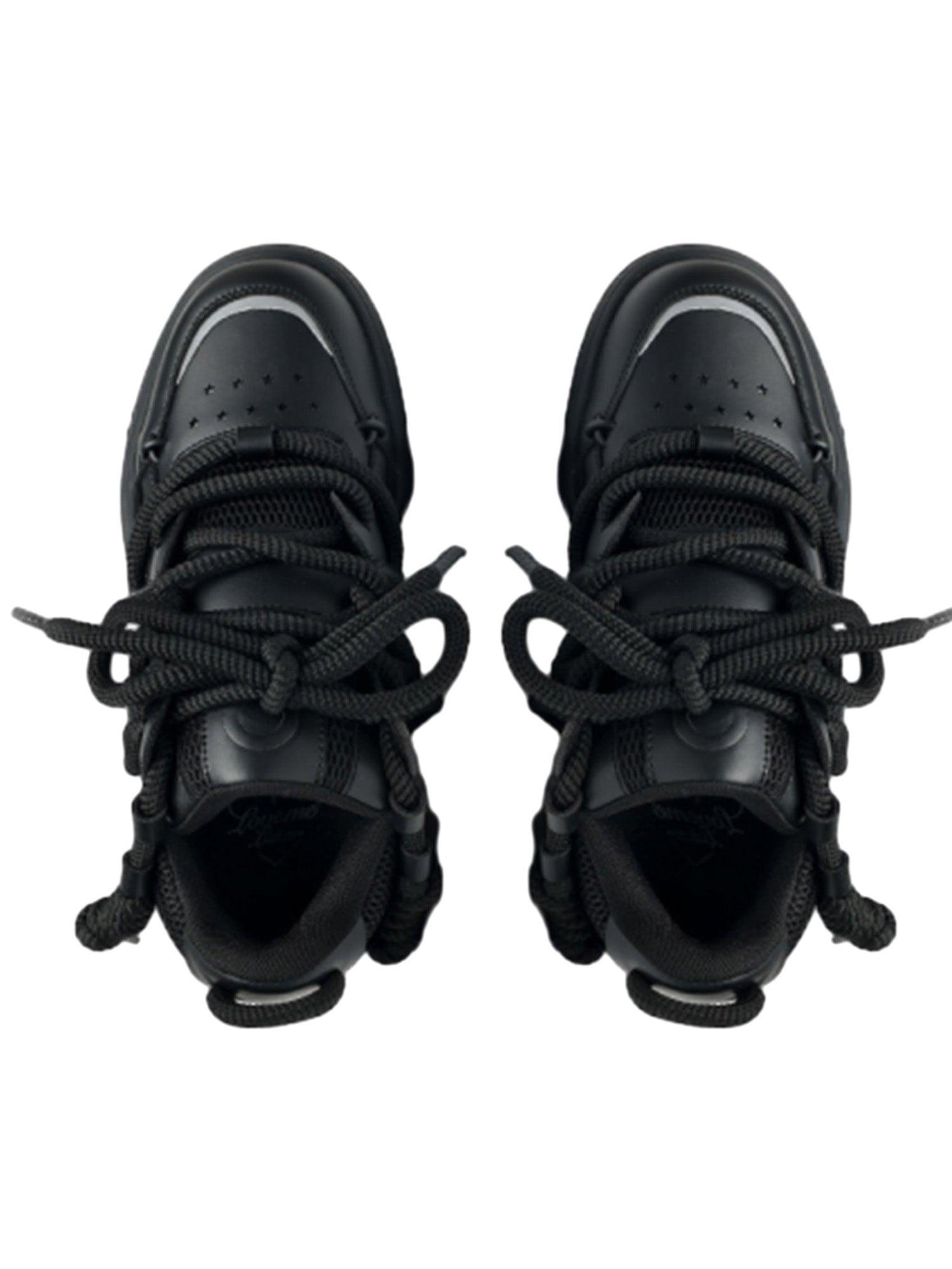 Black Warrior Hip-Hop Sneakers - sneakershuborg