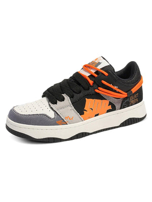 Sneakerhub Vintage Contrasting Color Sneakers - sneakershuborg