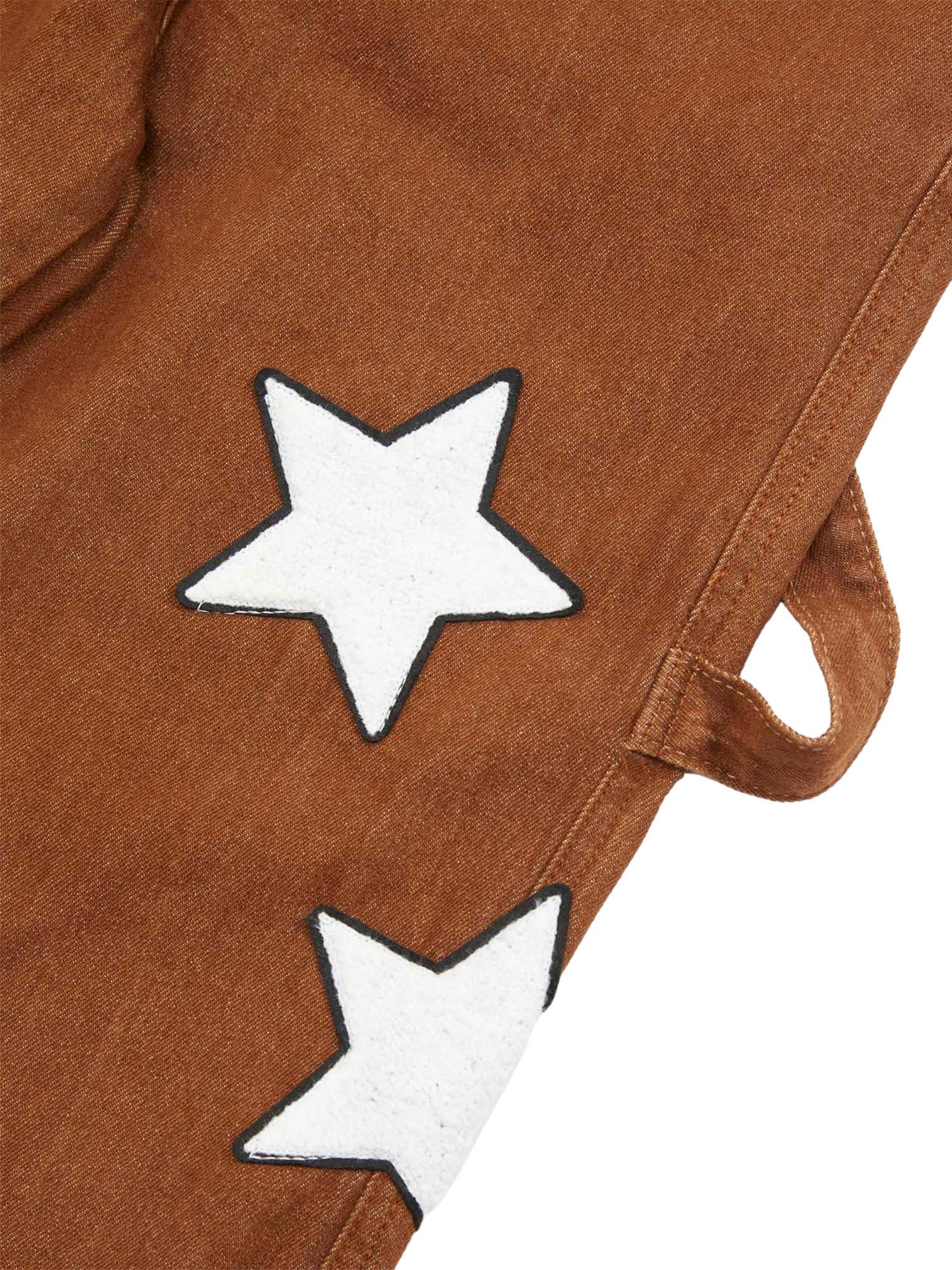 Sneakerhub American Retro Embroidered Five-pointed Star Jeans - sneakershuborg