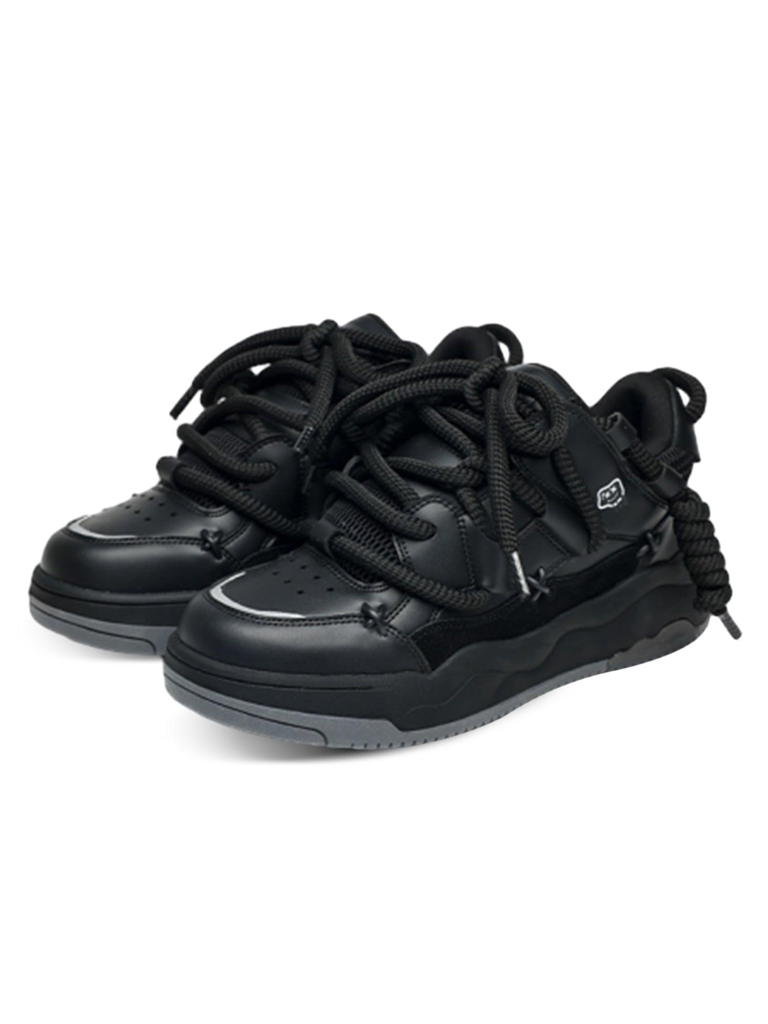 Black Warrior Hip-Hop Sneakers - sneakershuborg