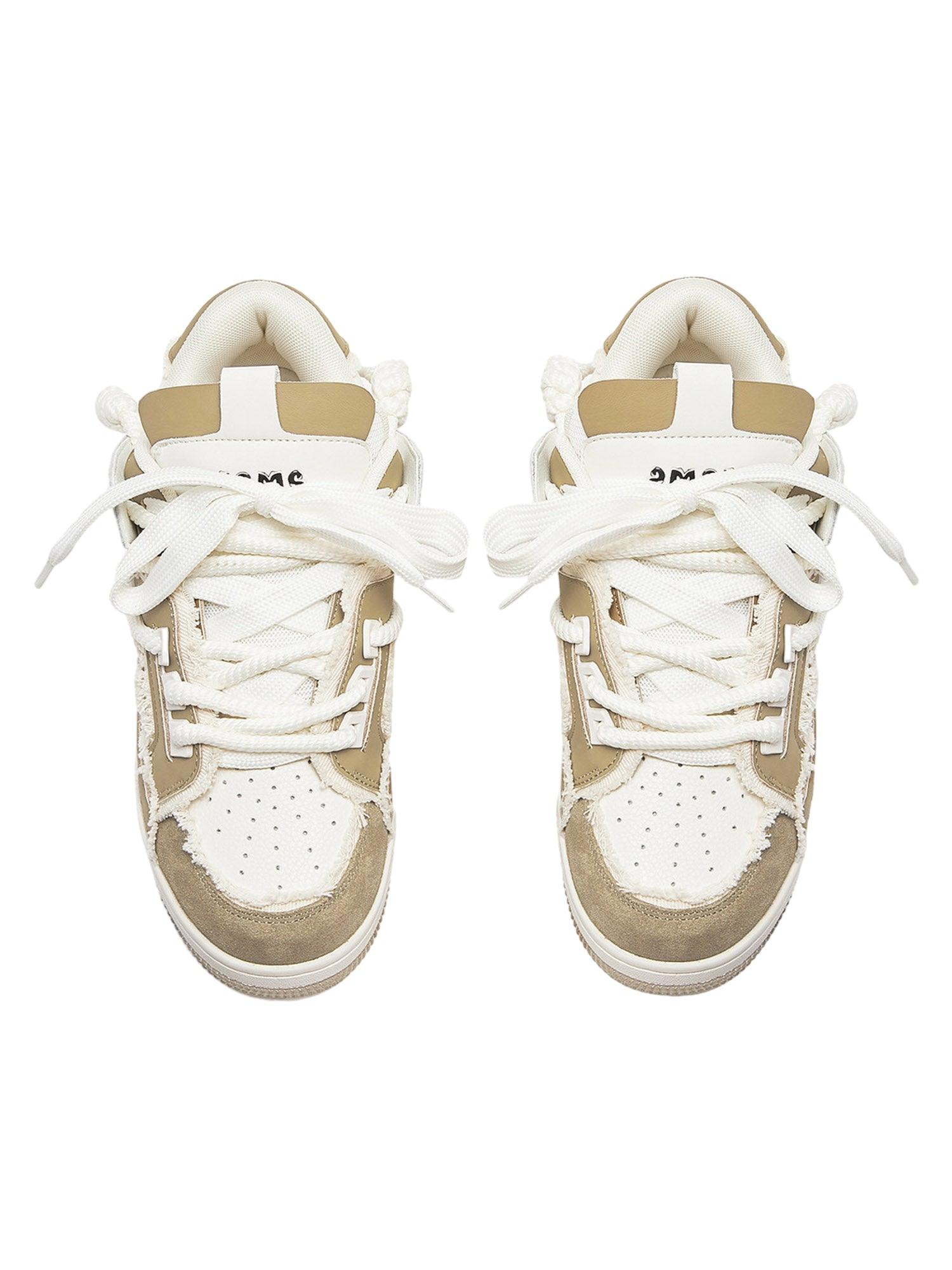 Sneakerhub Tassel Contrast Color Sneakers - sneakershuborg