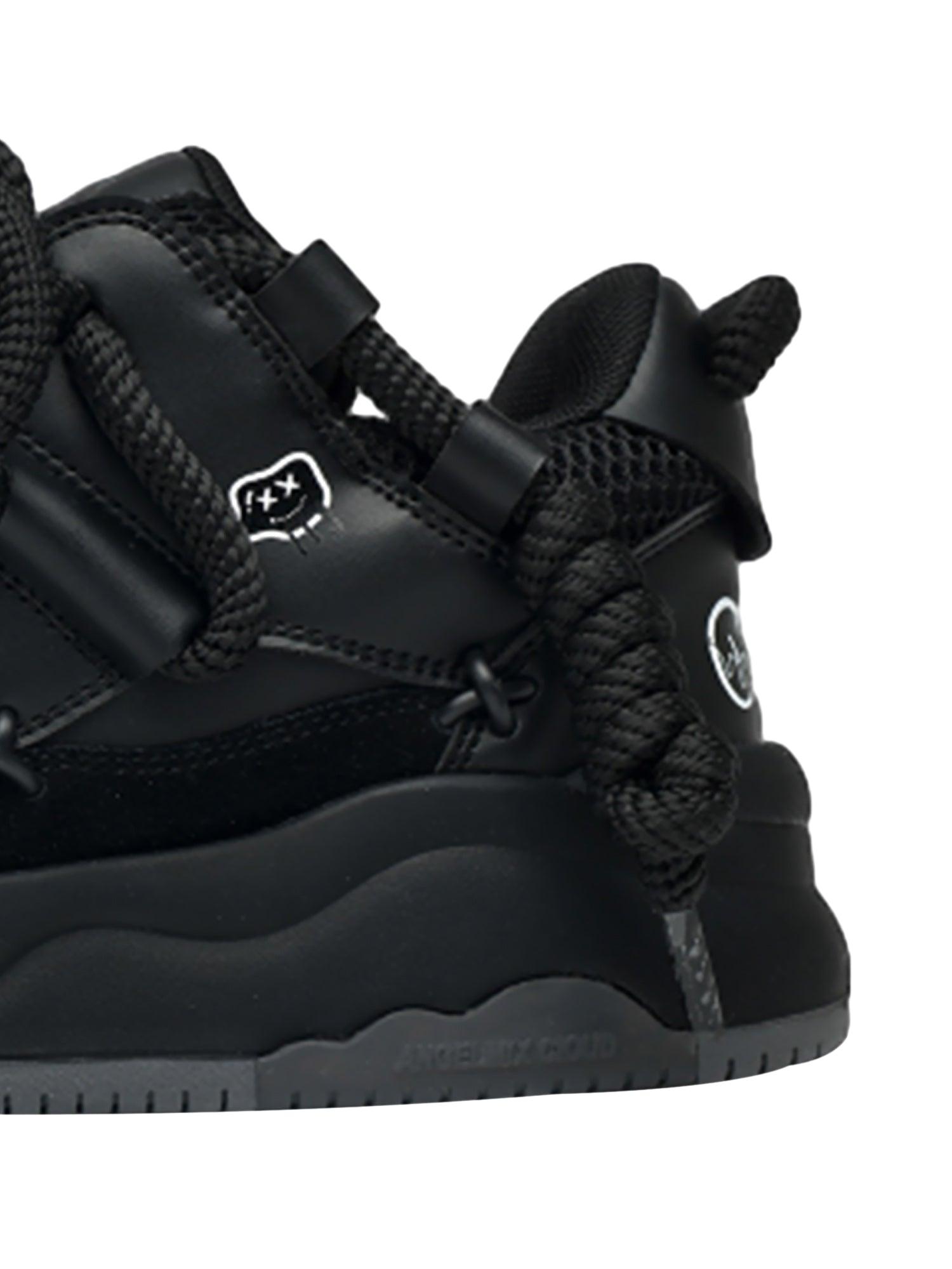 Black Warrior Hip-Hop Sneakers - sneakershuborg