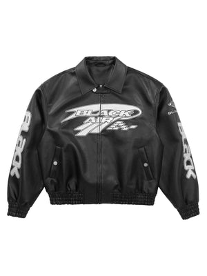 Sneakerhub American Vintage Street PU Leather Jacket - 1821 - sneakershuborg