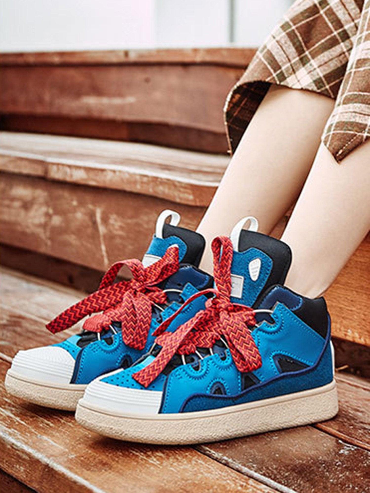 Sneakerhub Hip-Hop High-Top Casual Sneakers - 1845 - sneakershuborg