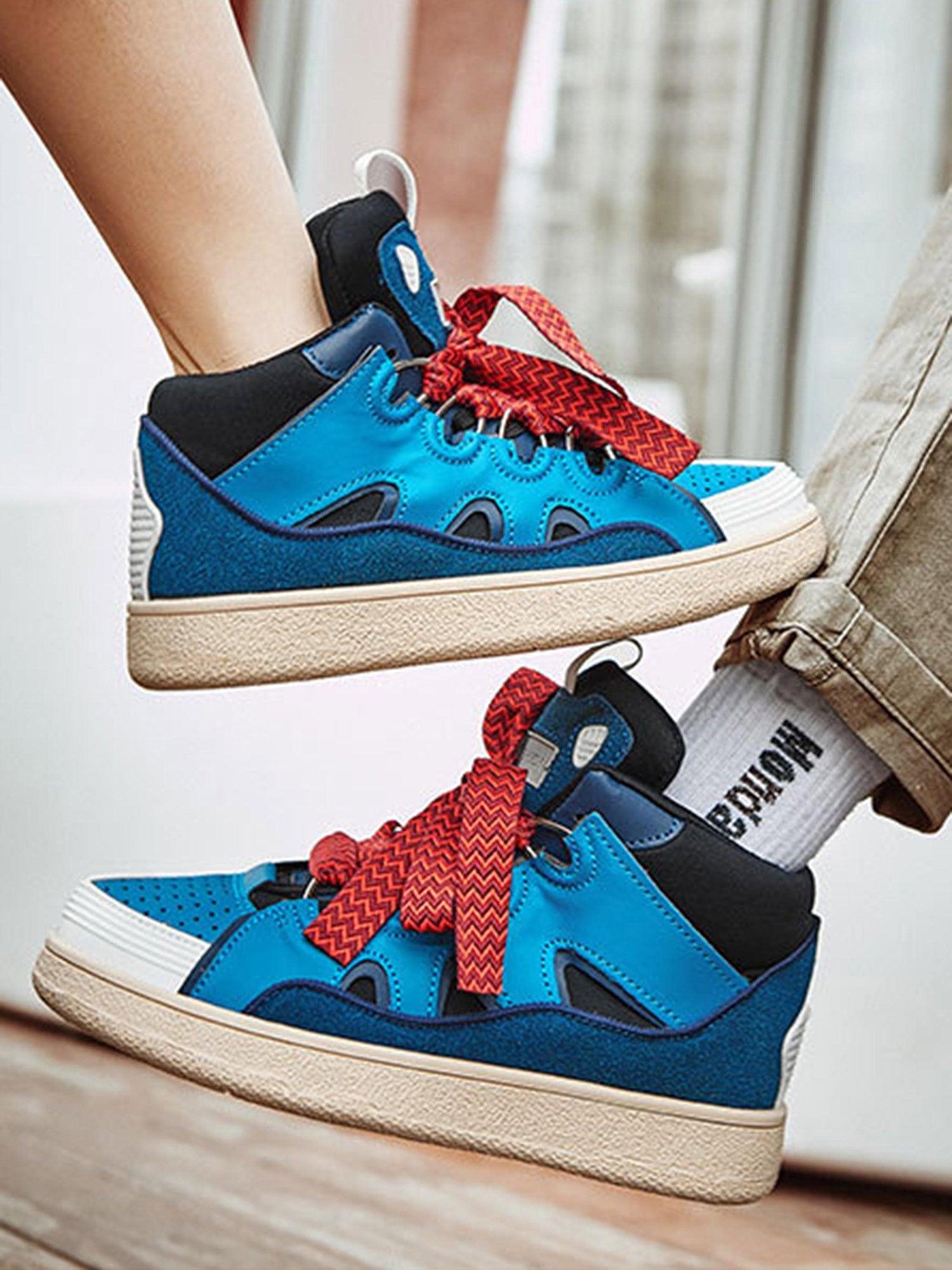 Sneakerhub Hip-Hop High-Top Casual Sneakers - 1845 - sneakershuborg