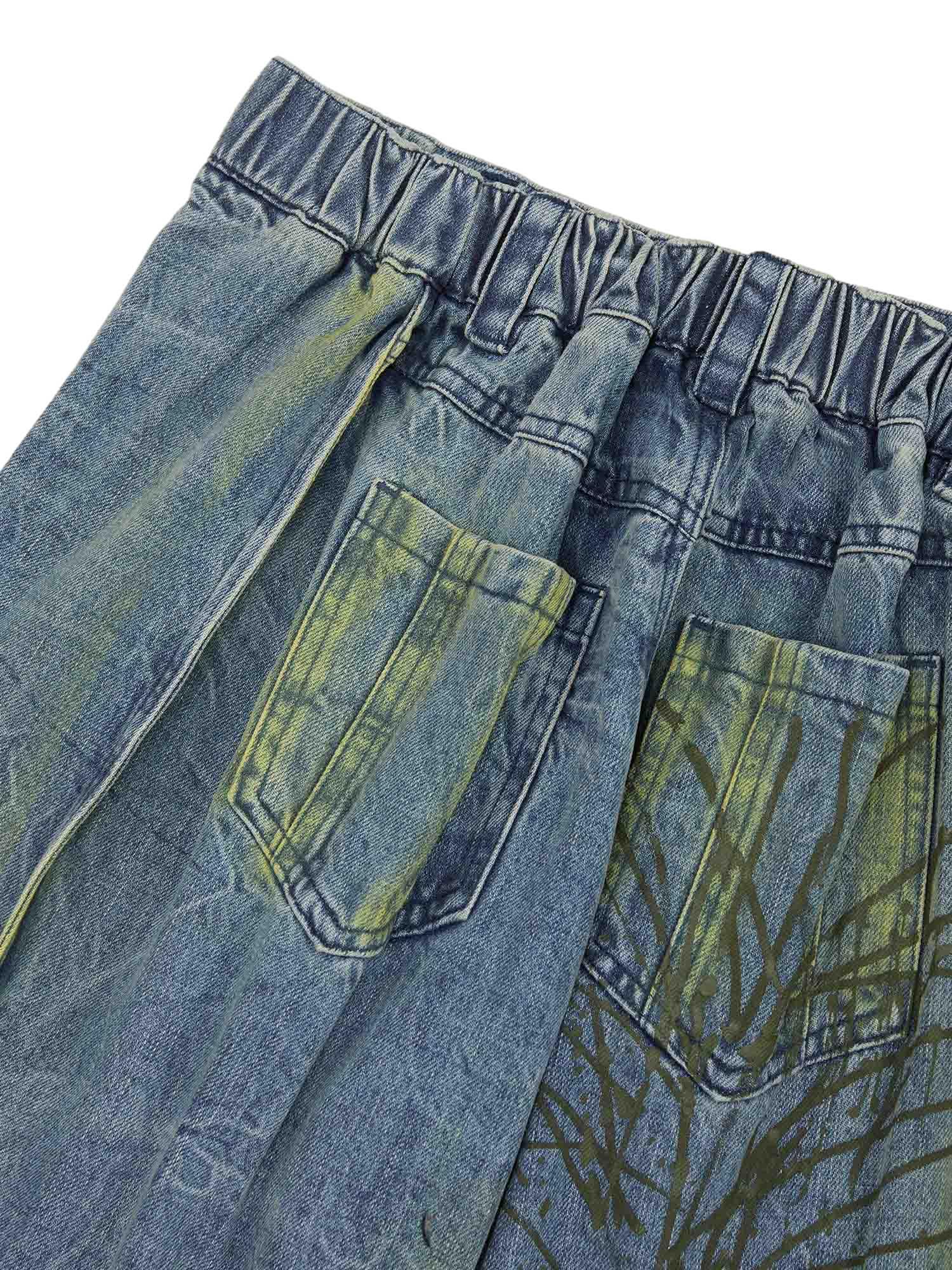 American Street Heavy Duty Washed Distressed Jeans - 2033 - sneakershuborg