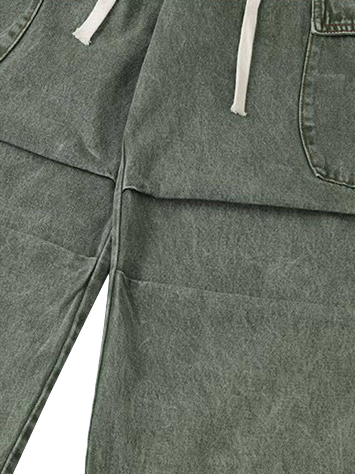 Sneakerhub Loose Straight Casual Work Pants - 2037 - sneakershuborg