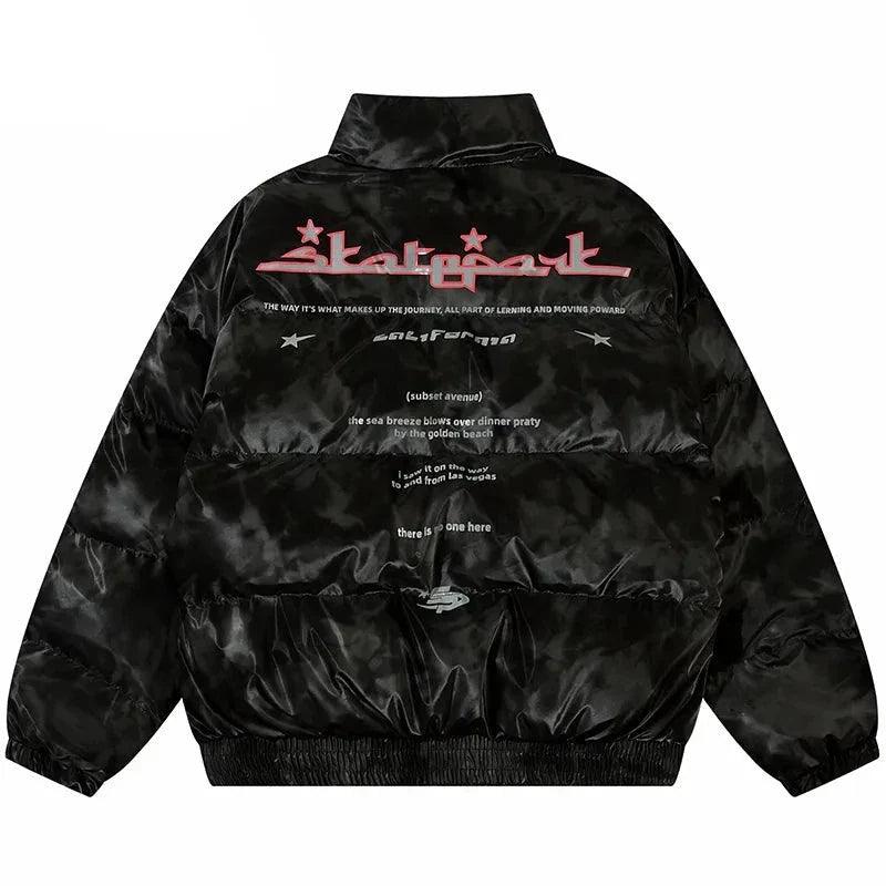 Mens streetwear puffer jacket - sneakershuborg