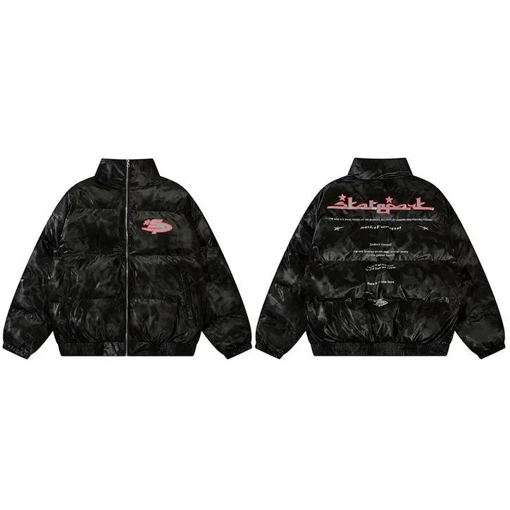 Mens streetwear puffer jacket - sneakershuborg