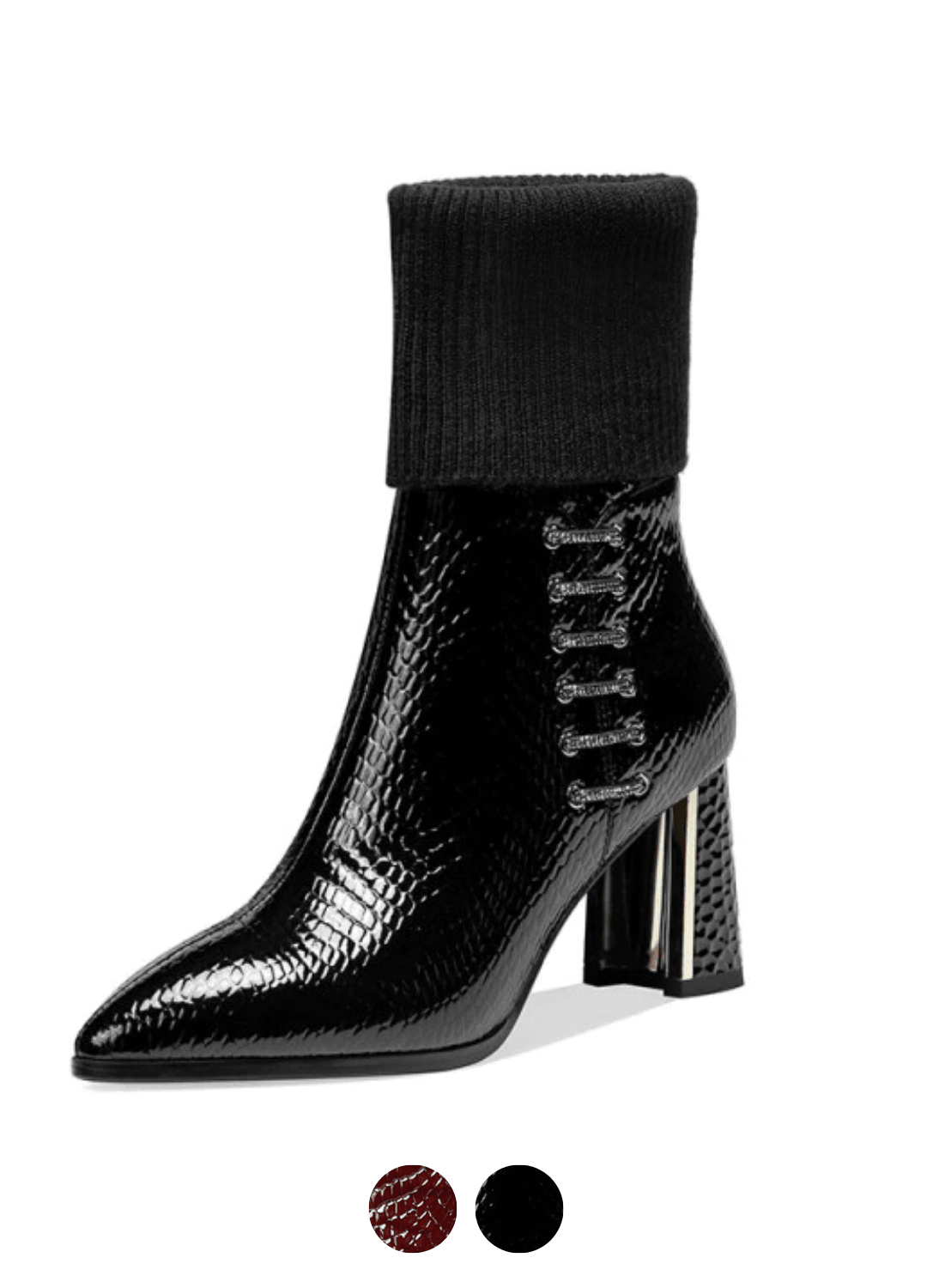 Alarcon Women's Classic High Heel Black Boots Ultra Seller Shoes