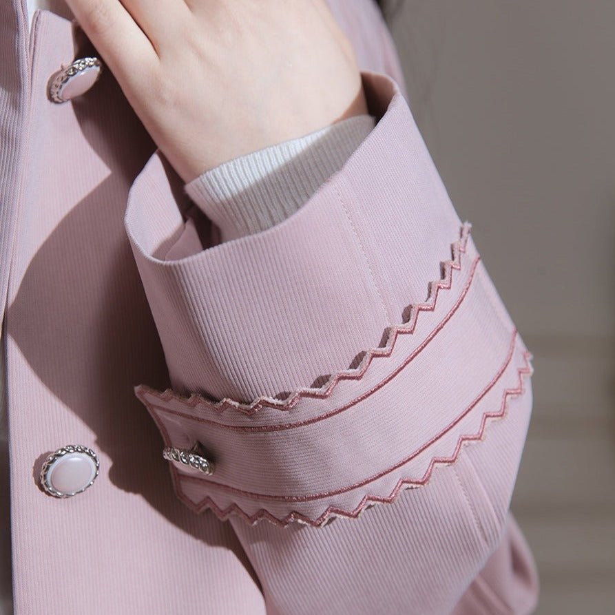 Blush Petal Trench Coat sneakershuborg