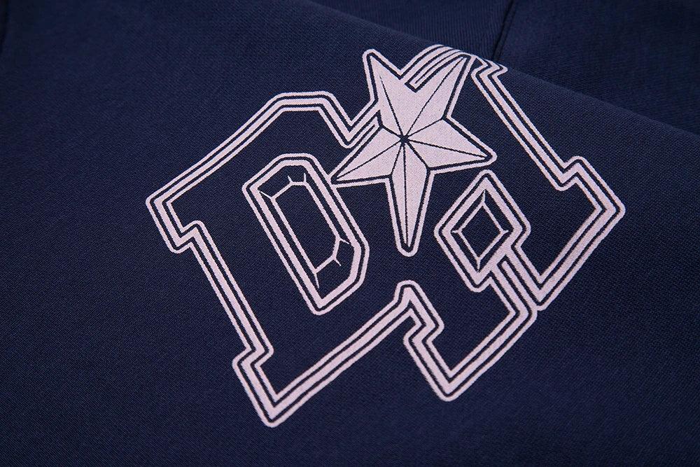 Navy Star Hoodie - sneakershuborg