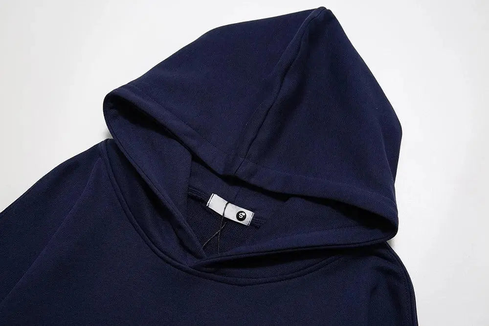 Navy Star Hoodie - sneakershuborg