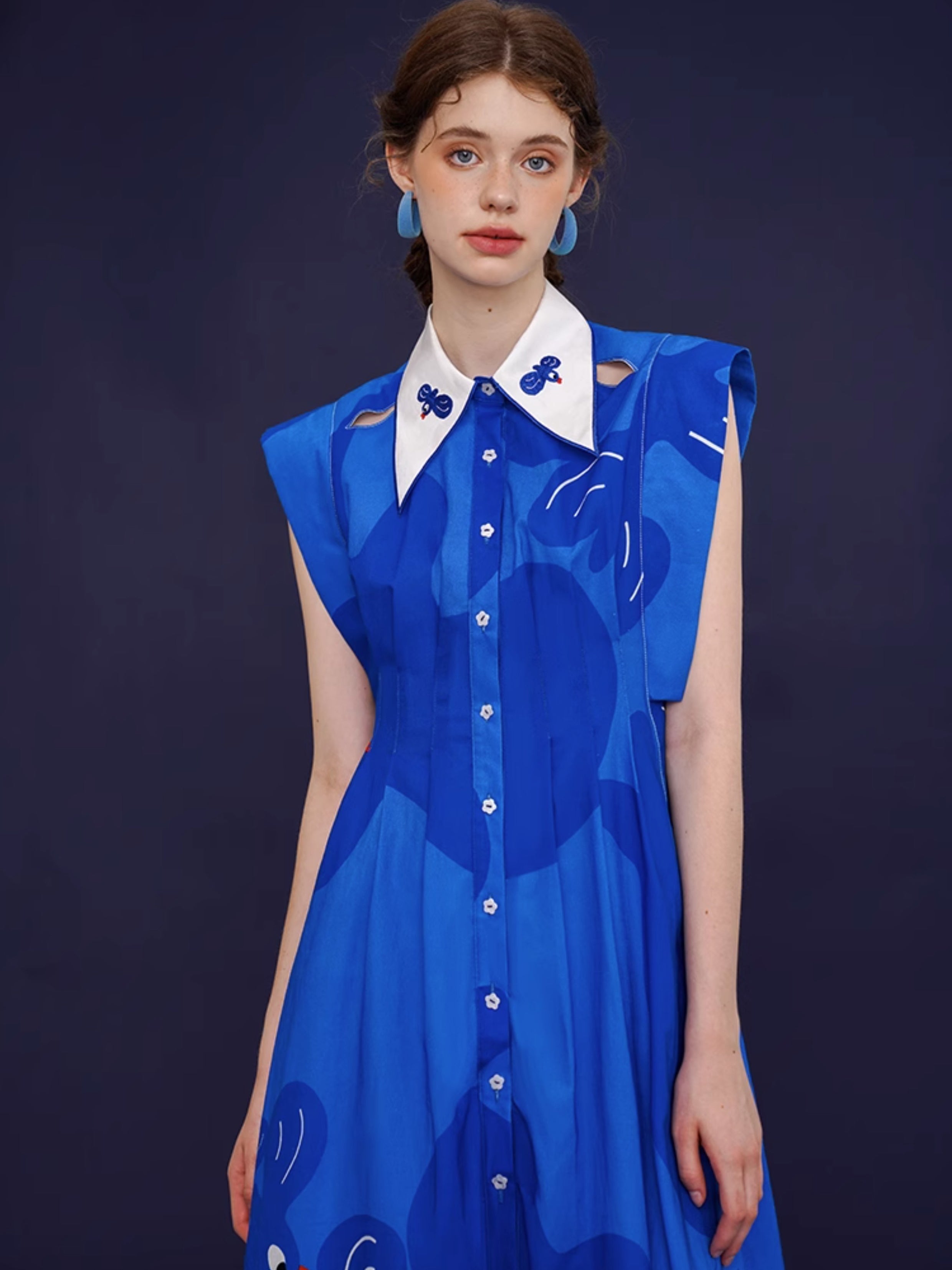 Whimsical Blue Bird Dress - sneakershuborg