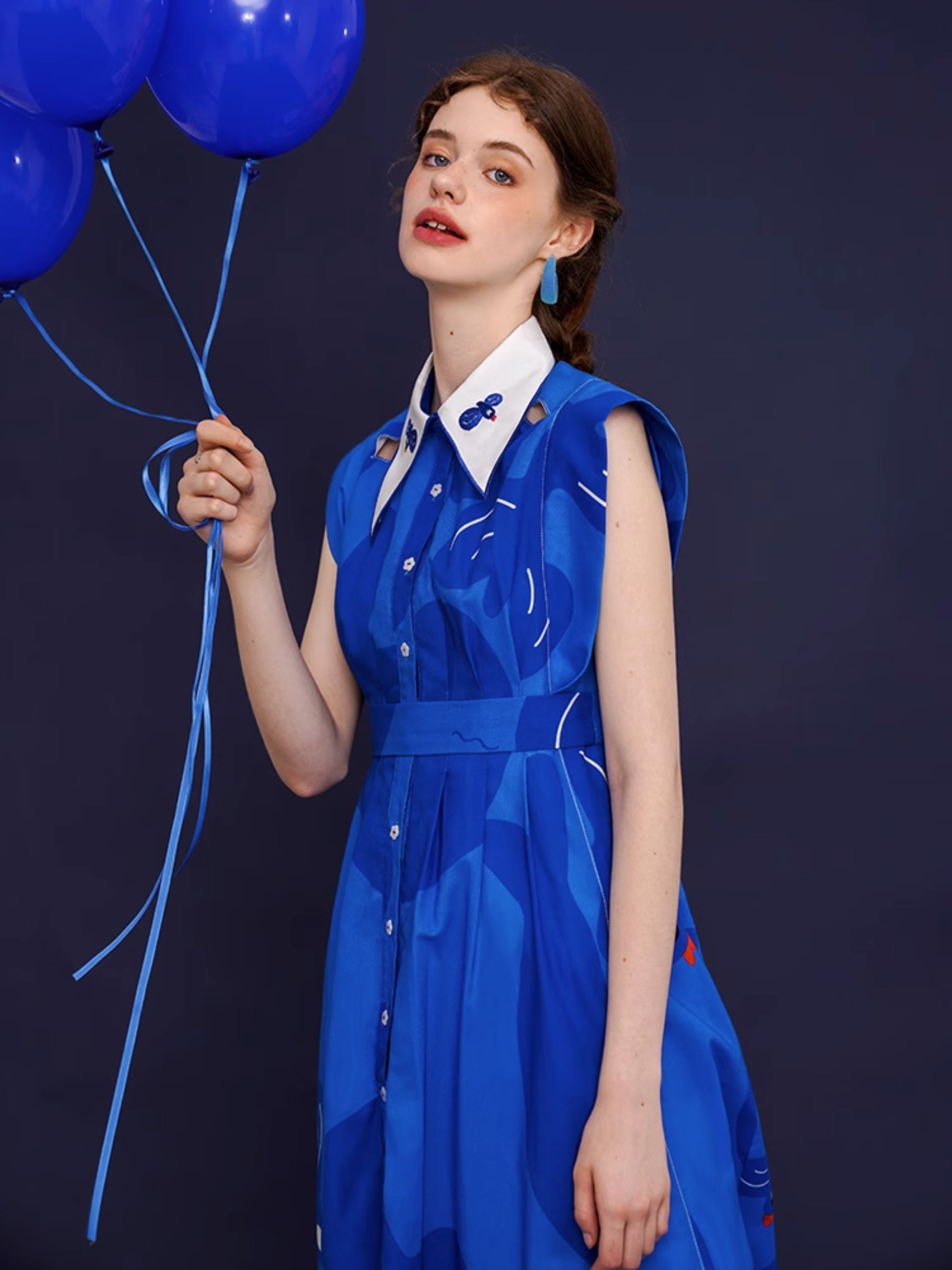 Whimsical Blue Bird Dress - sneakershuborg