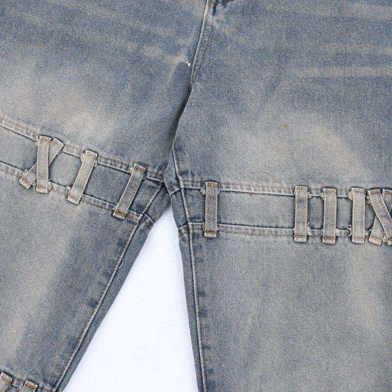 Sneakerhill® Distressed Washed Jeans Belt - sneakershuborg