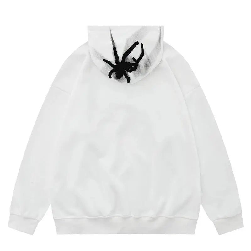 Spider Embroidery Hoodie - sneakershuborg