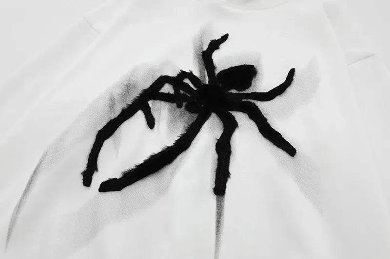 Spider Embroidery Hoodie - sneakershuborg