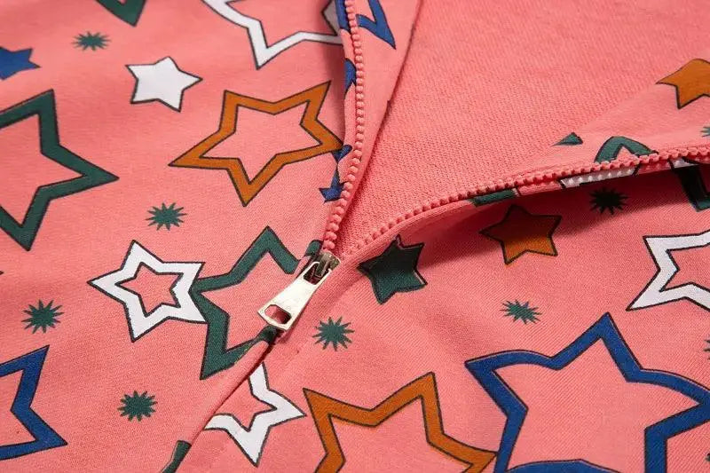 Star Zip Up Hoodie - sneakershuborg