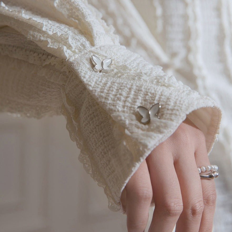 Ethereal Fringe Cardigan Shirt sneakershuborg